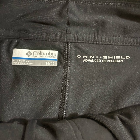 Columbia Black Athletic Skort Lightweight and Versatile Size 14 - Picture 6 of 9